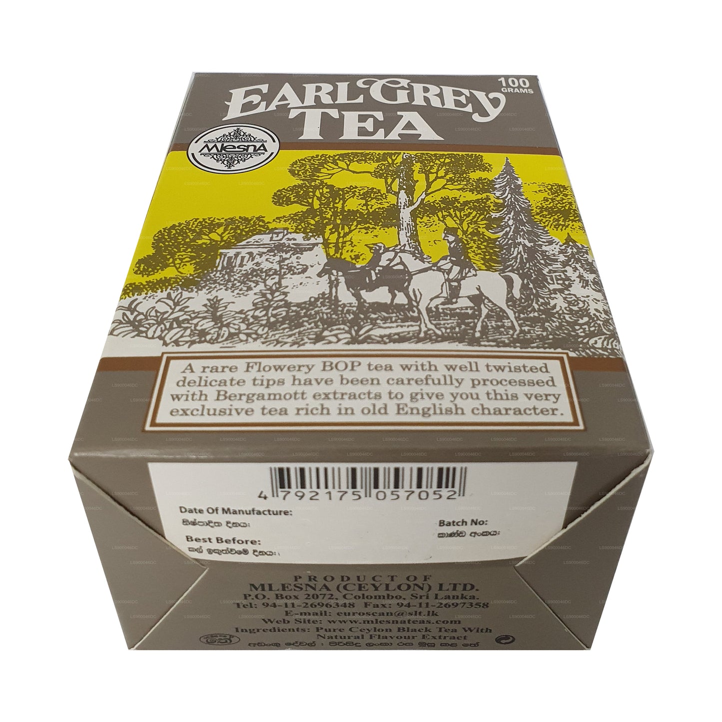 Mlesna Earl Grey Loose Leaf Tea