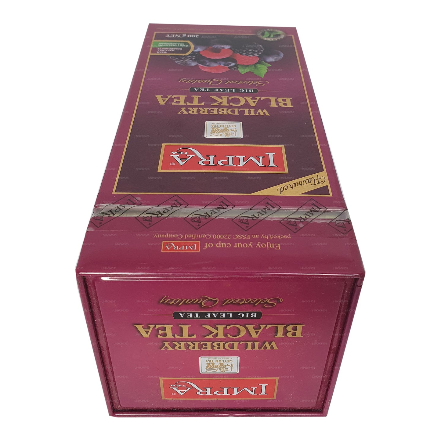 Impra Wildberry Big Leaf  Black Tea (200g) Meatal Caddy