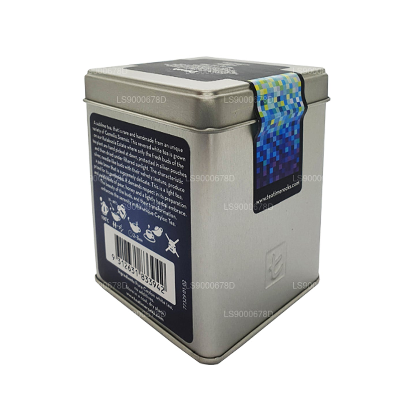 Dilmah t-Series Ceylon Silver Tips White Tea (40g) Caddy