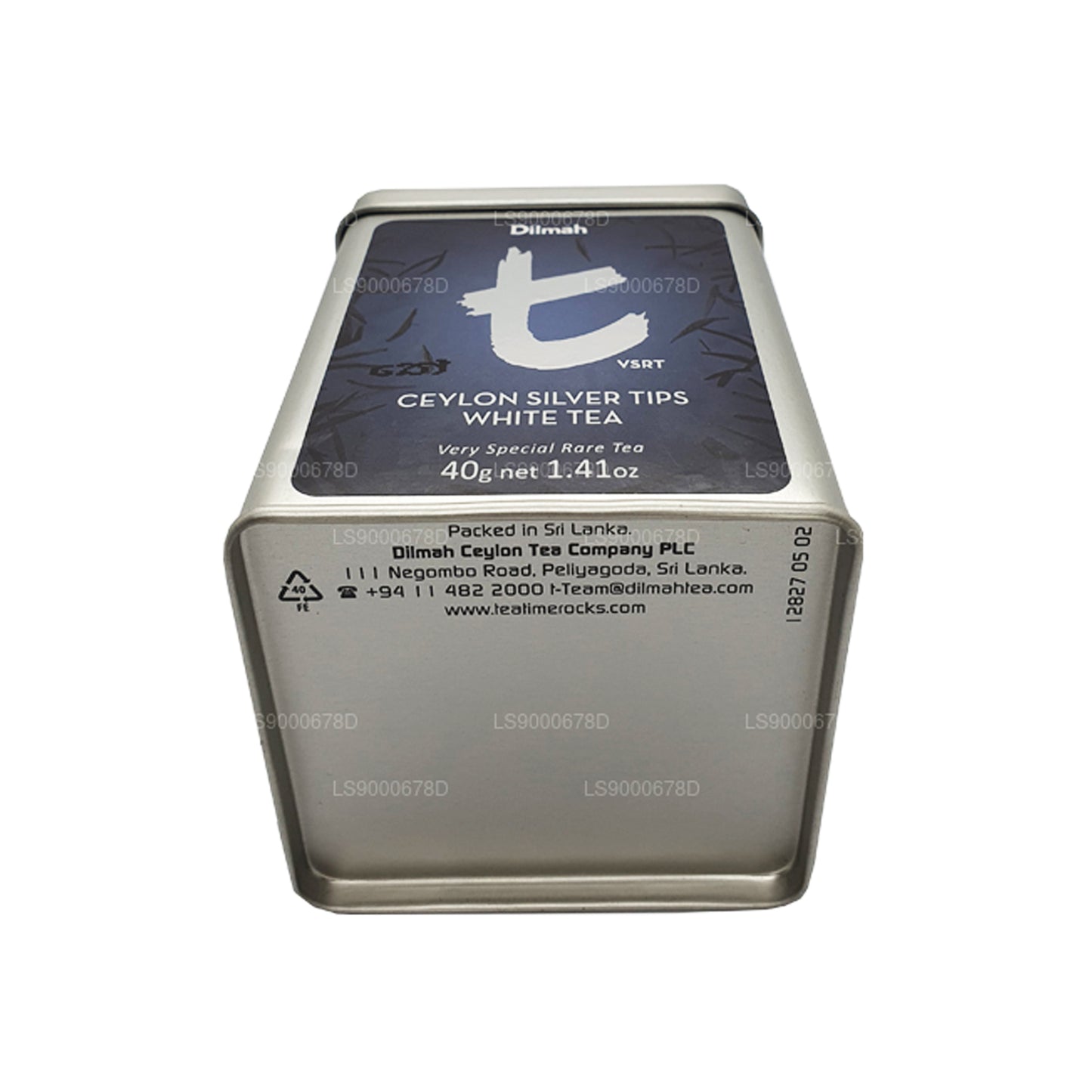 Dilmah t-Series Ceylon Silver Tips White Tea (40g) Caddy