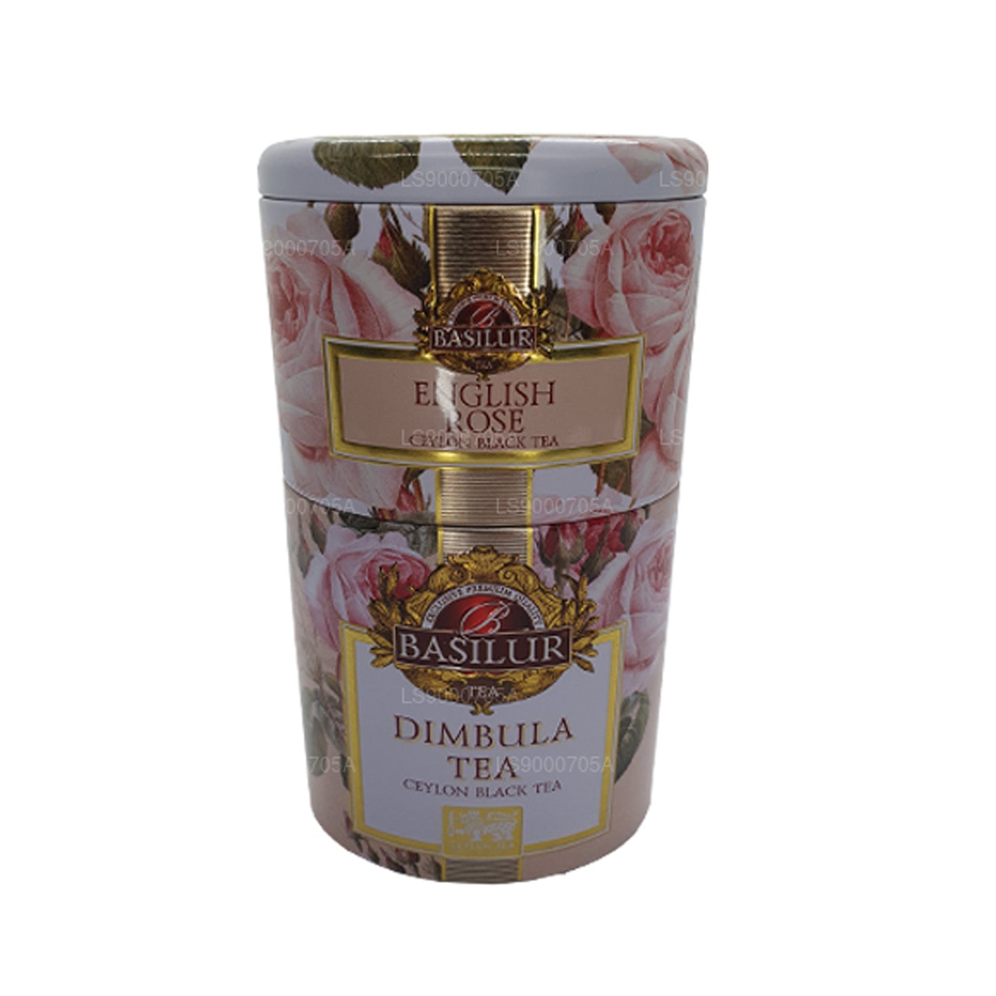 Basilur Fruits and Flowers "English Rose" Dimbula (100g) Caddy