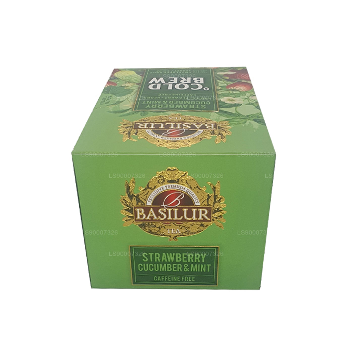 Basilur Cold Brew "Strawberry Cucumber and Mint" (40g) Box
