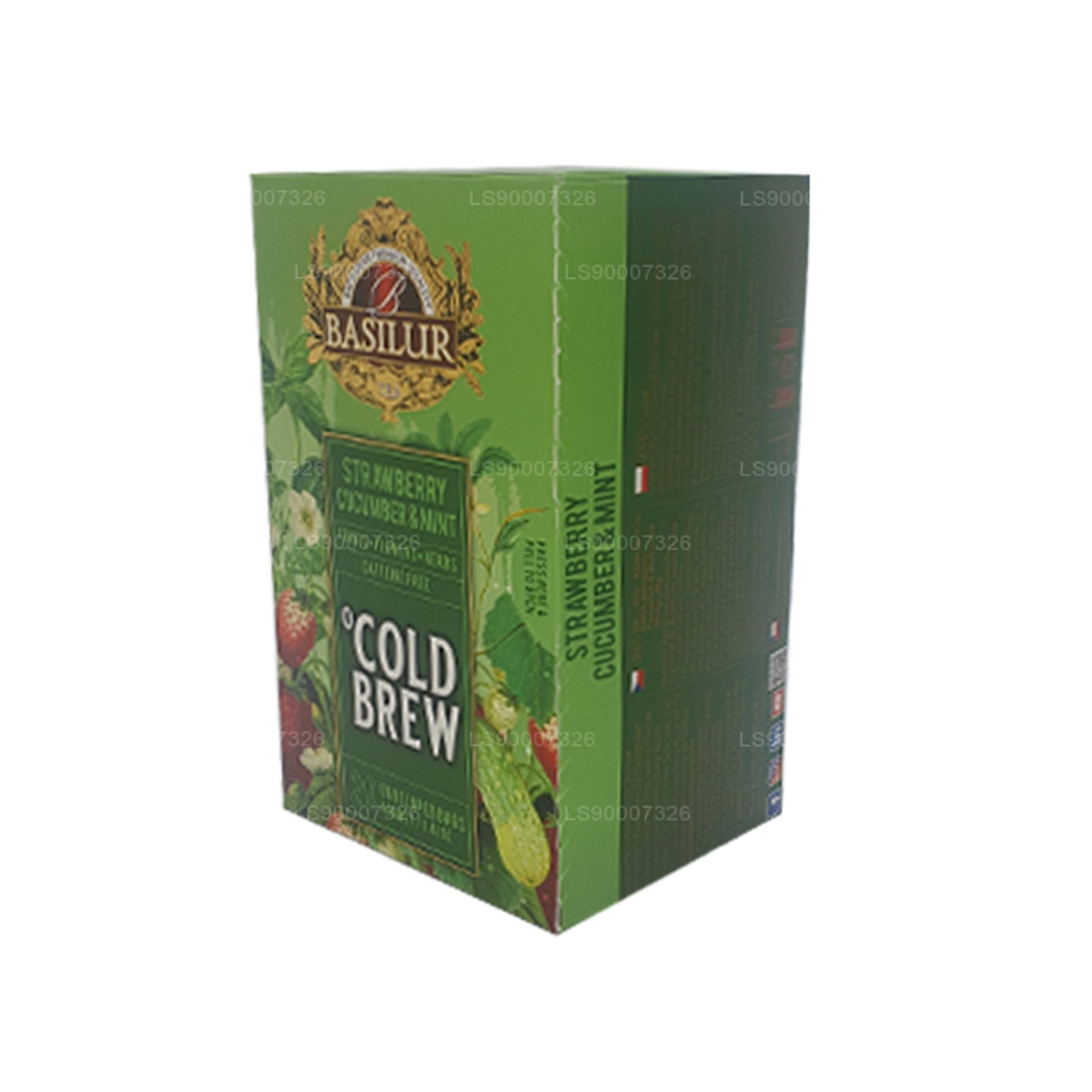 Basilur Cold Brew "Strawberry Cucumber and Mint" (40g) Box