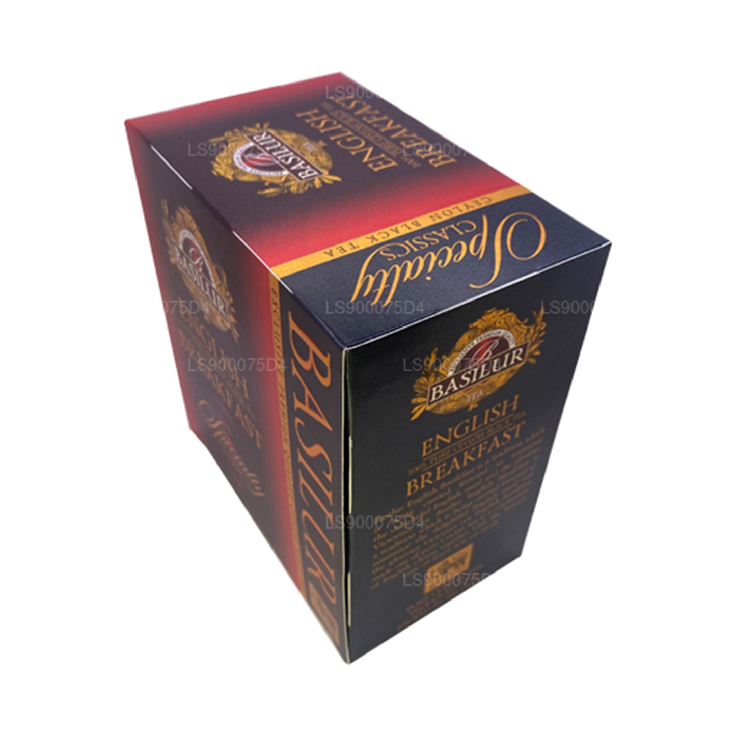 Basilur English Breakfast Pure Ceylon Black Tea Bags