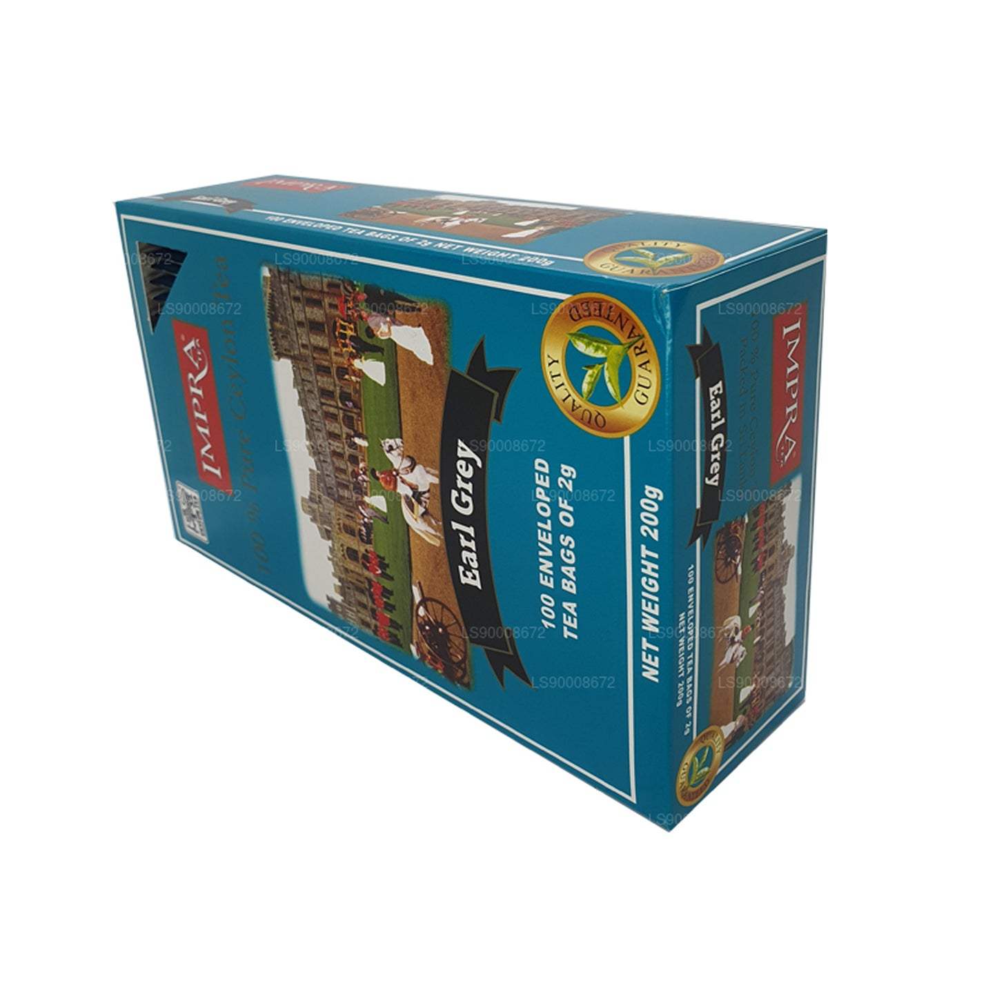 Impra Earl Grey (200g) 100 Enveloped Tea Bags