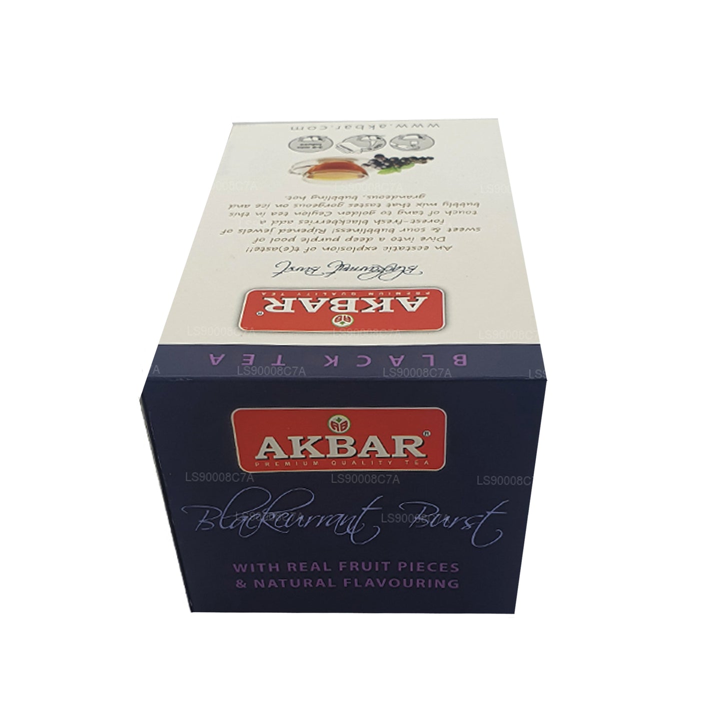 Akbar Blackcurrant Burst (40g)   20 Foil Tea Bags