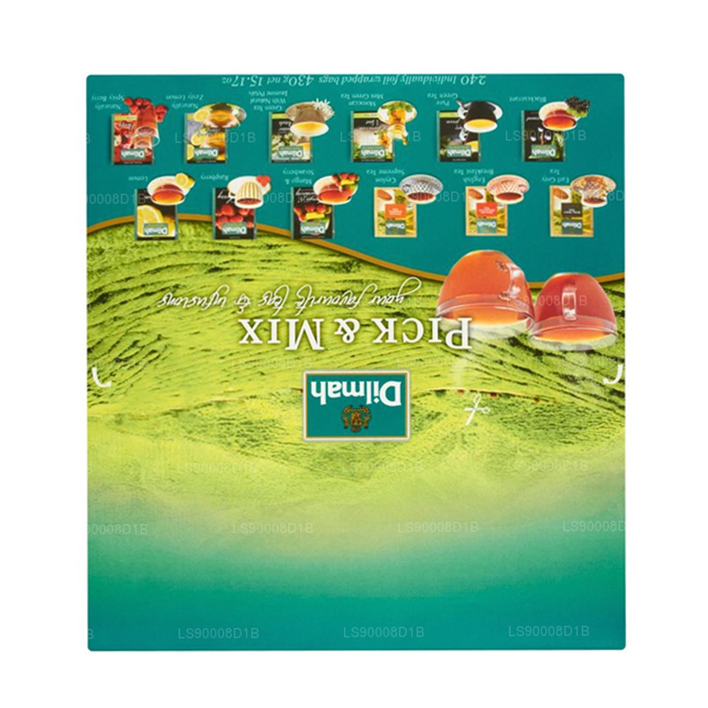 Dilmah Pick and Mix (430 g) 240 sachets de thé
