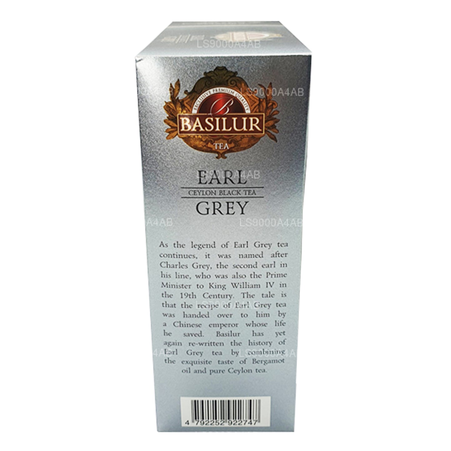 Basilur Speciality Classics Earl Grey Ceylon Black Tea (200g) 100 Tea Bags