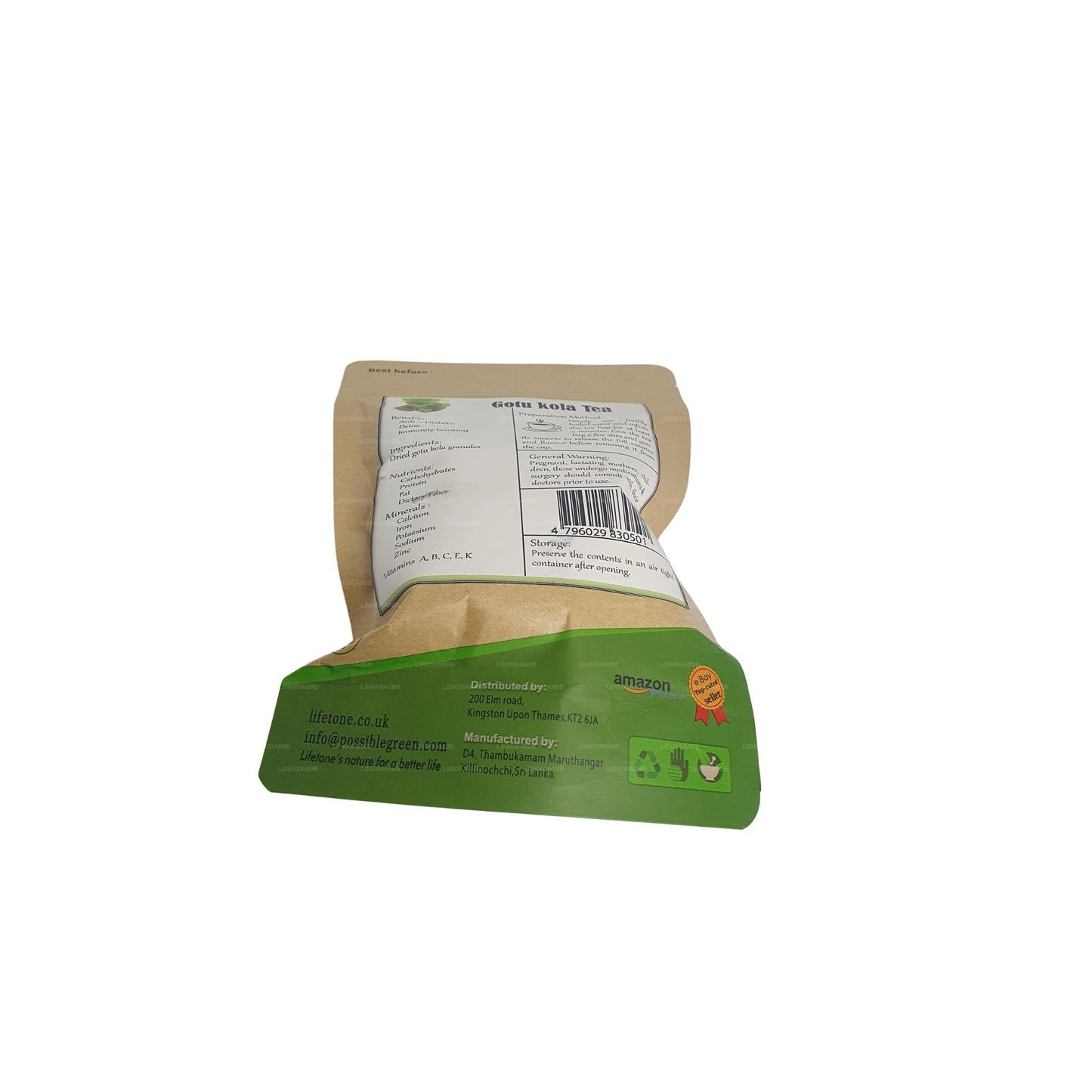 شاي غوتوكولا من لايف تون (30 جم)