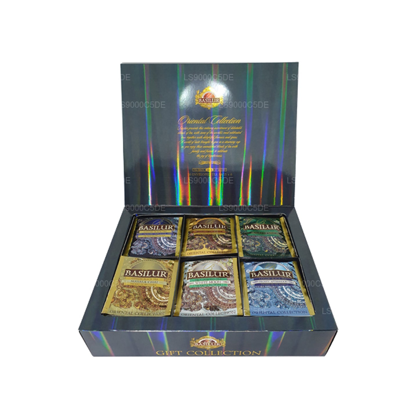 Basilur Assorted Oriental Gift Collection (110g) 60 Enveloped Tea bags