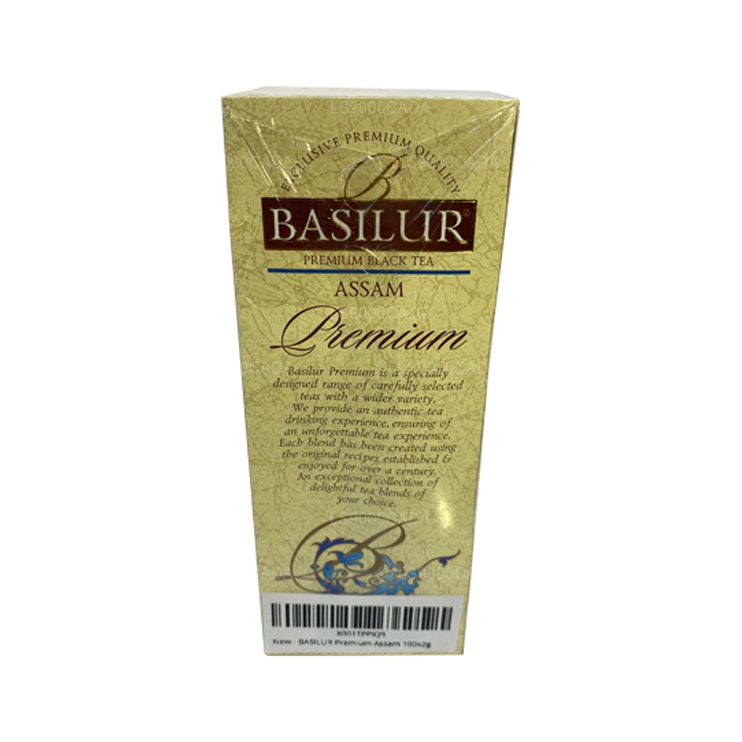 Basilur Premium Assam (200g) 100 Tea Bags