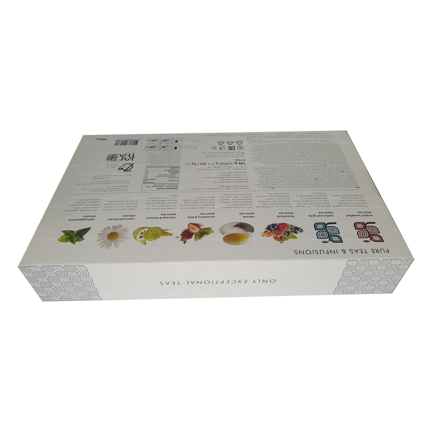 Jaf Tea Pure Teas and Infusions Foil Envelop Tea Bags (145g)