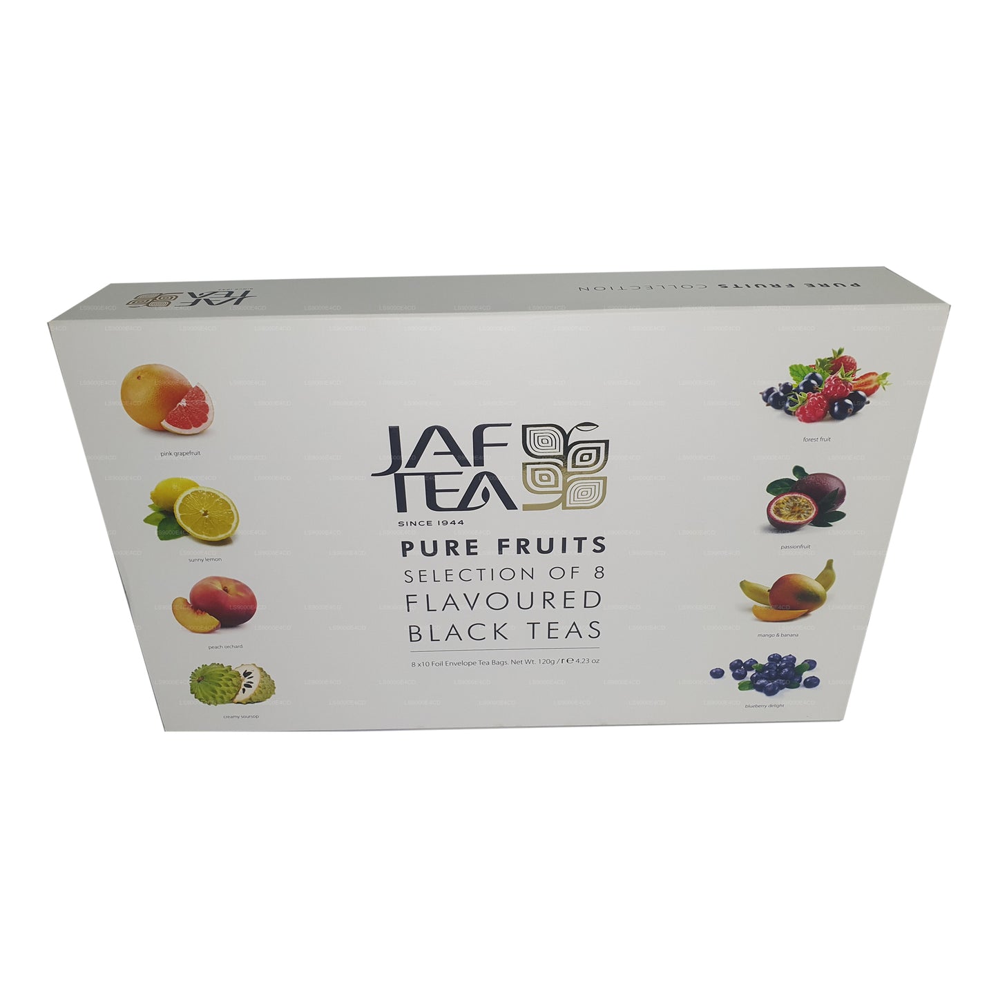 Jaf Tea Pure Fruits Collection Foil Envelop Tea Bags (120g)