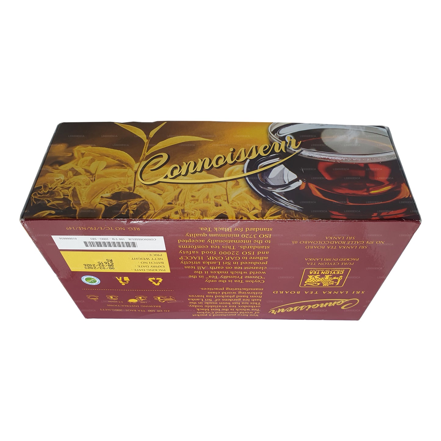 Connoisseur BOPF Ceylon Tea (200g) 100 Tea Bags