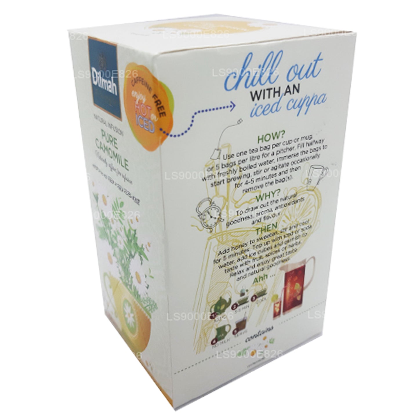 Dilmah Pure Chamomile Flowers (30g) 20 Tea Bags