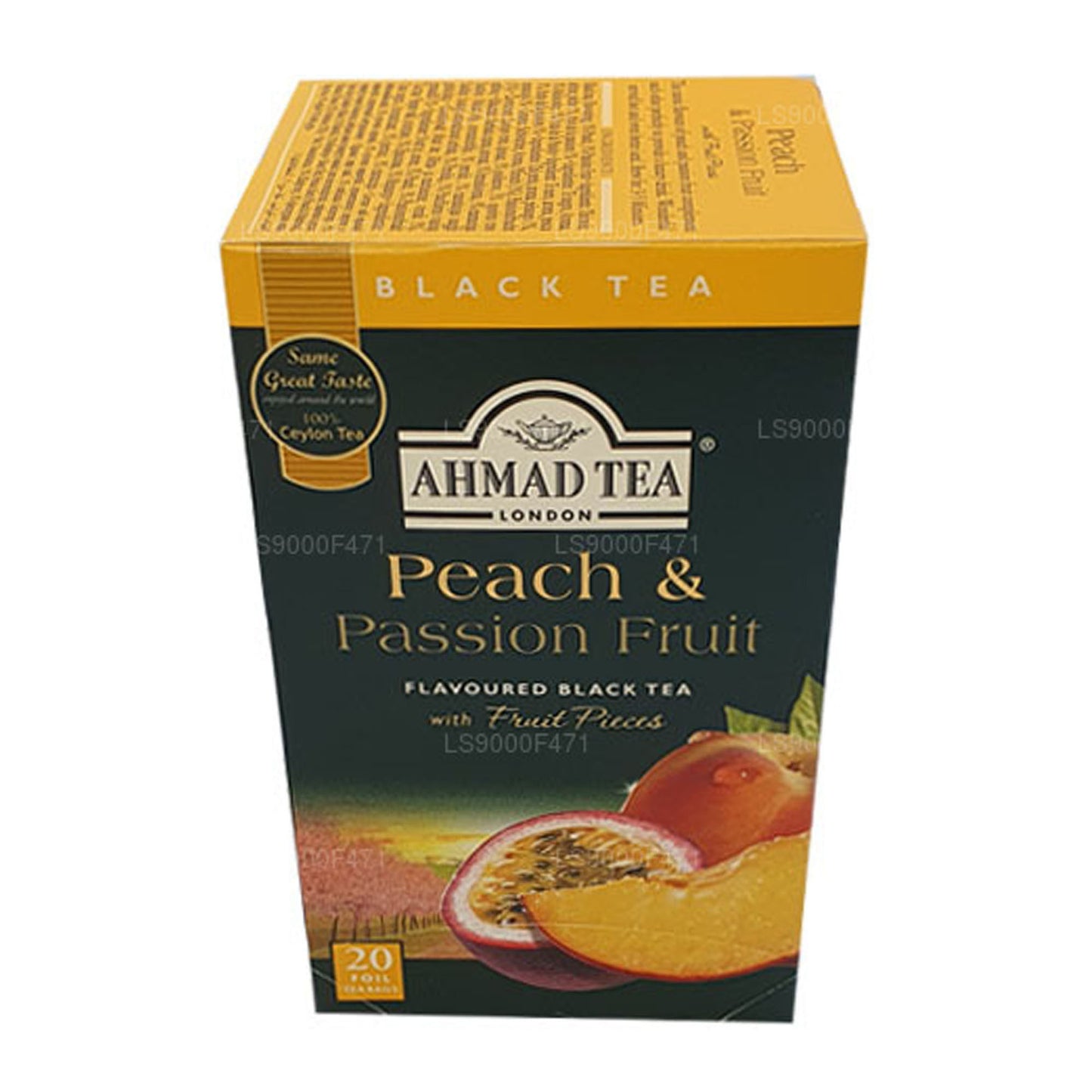 Ahmad Tea Peach and Passion (40g) 20 Foil Tea Bags