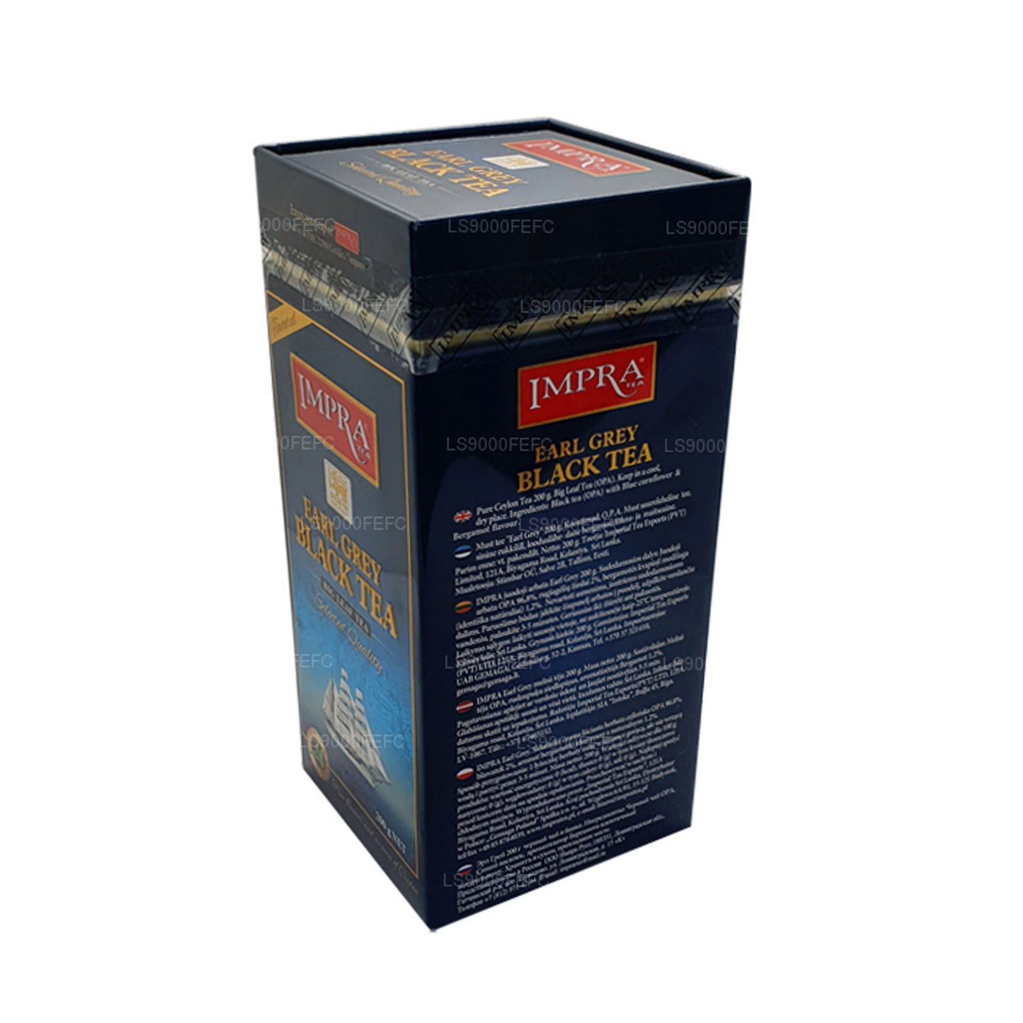 Impra Earl Grey Big Leaf (200g) Meatal Caddy