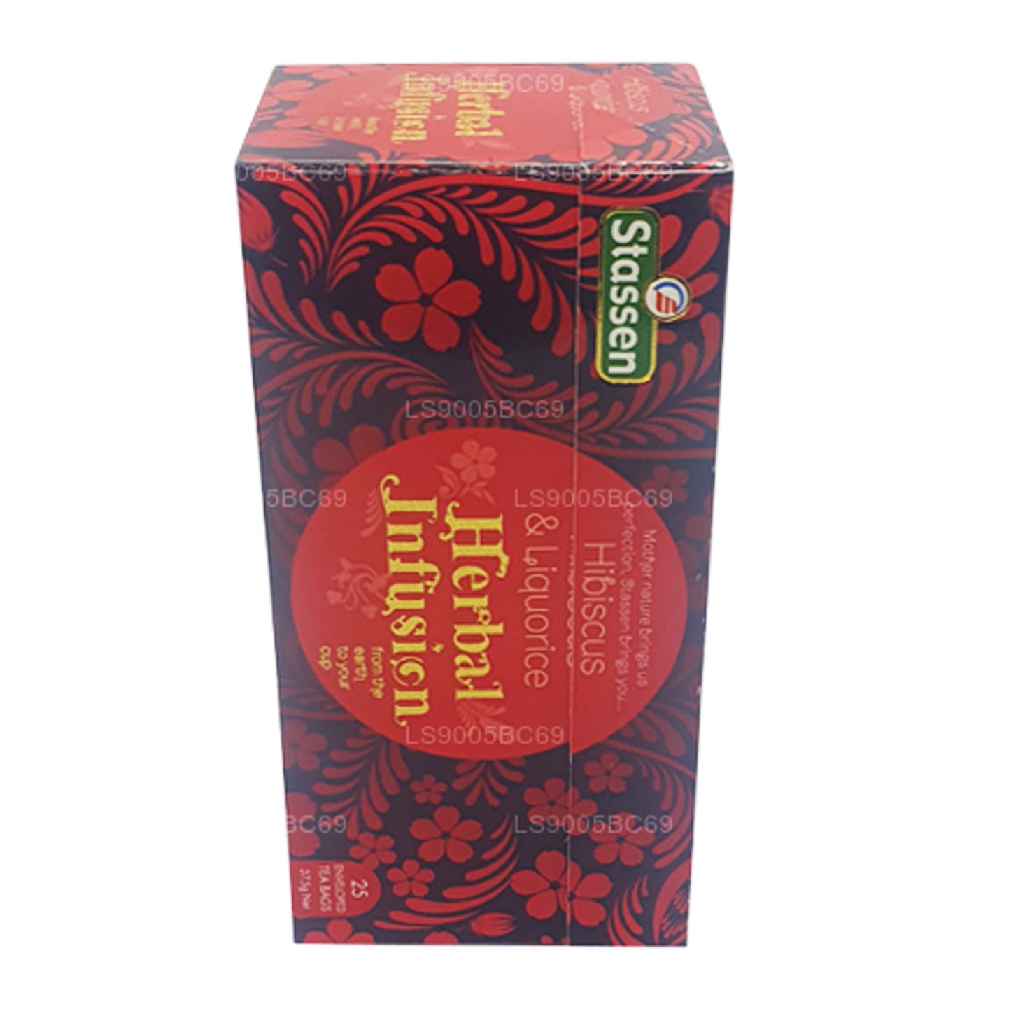 Stassen Hibiscus and Liquorice Herbal Infusion Tea (37.5g) 25 Tea Bags