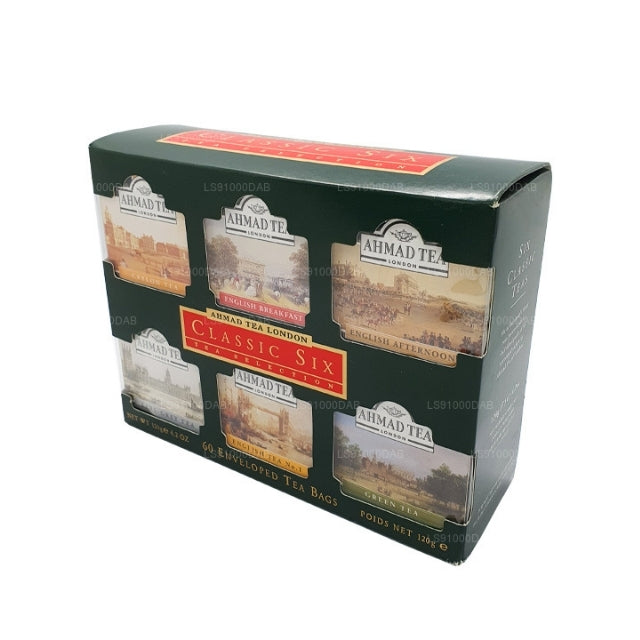Ahmad Classic Six Tea Collection (120g) 60 Tea Bags