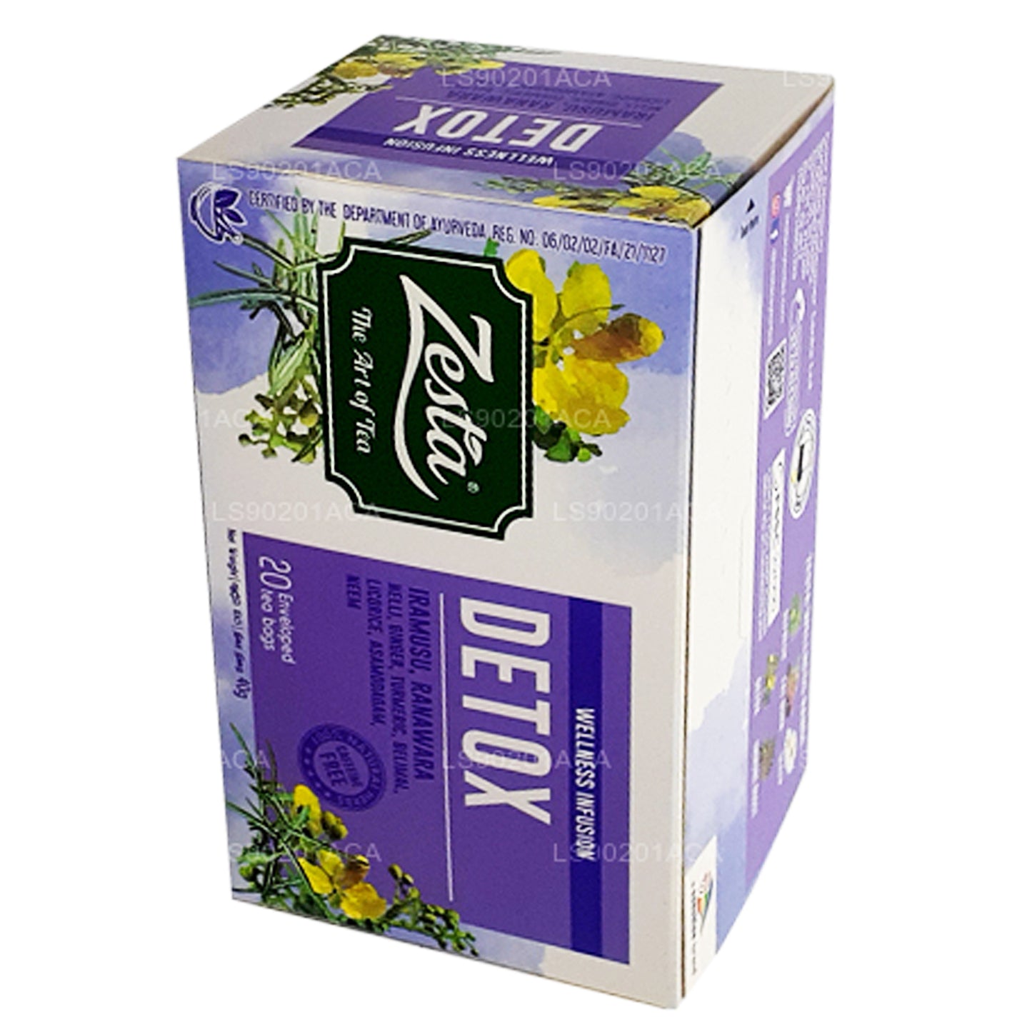 Zesta Detox Iramusu, Ranawara (40g) 20 Tea Bags