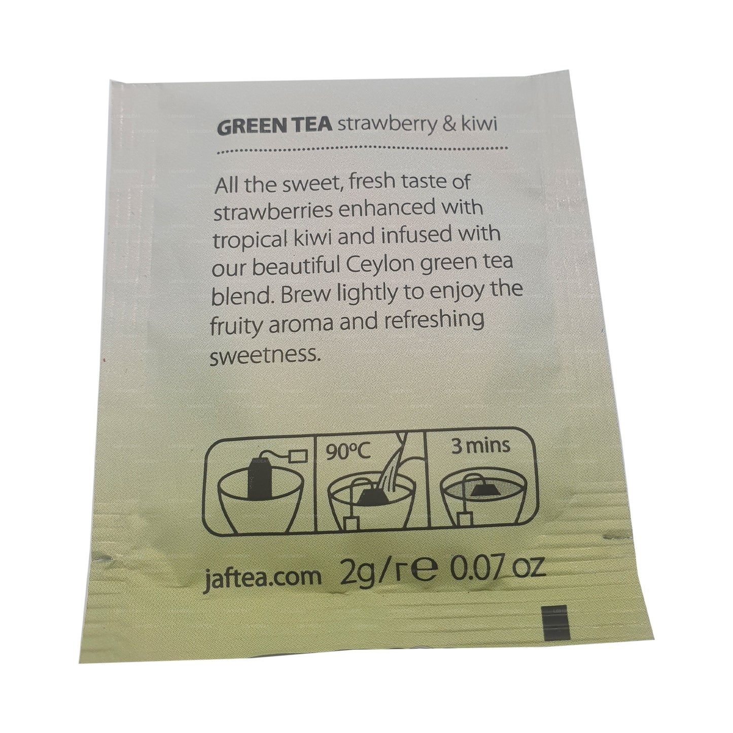 Jaf Tea Pure Green Collection (160g) 80 Foil Envelope Tea Bags