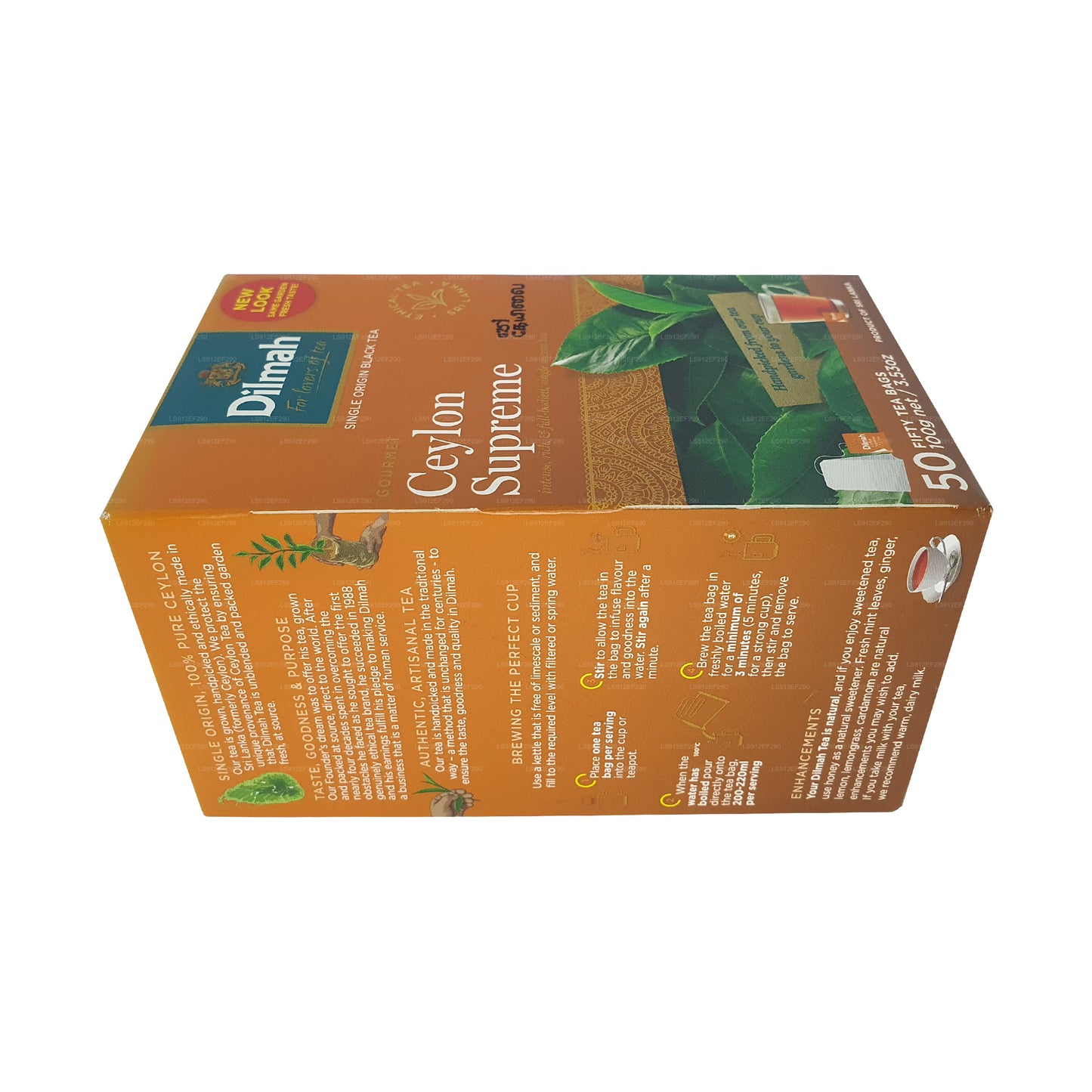 Dilmah Ceylon Supreme (100g) 50 Tea Bags