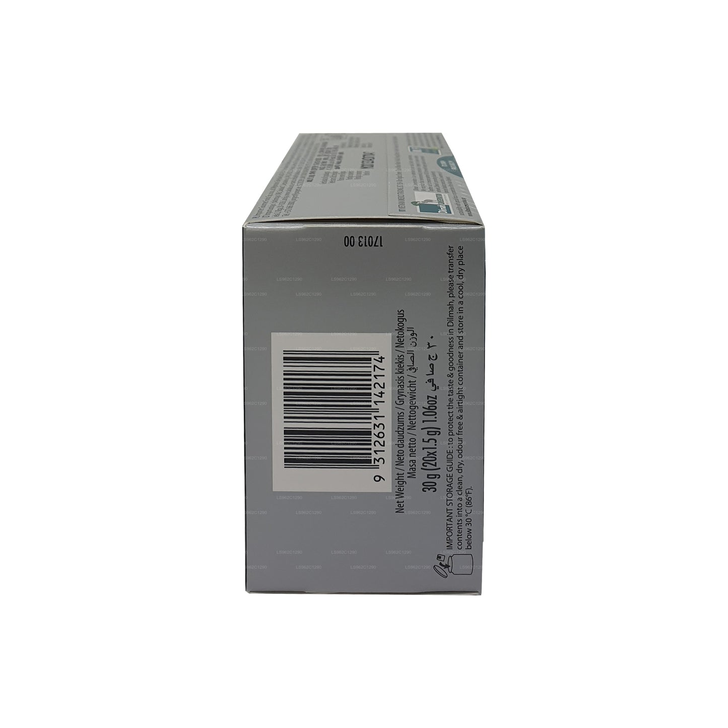 شاي سيلاني أسود بنكهة النعناع من ديلما (30 جم)