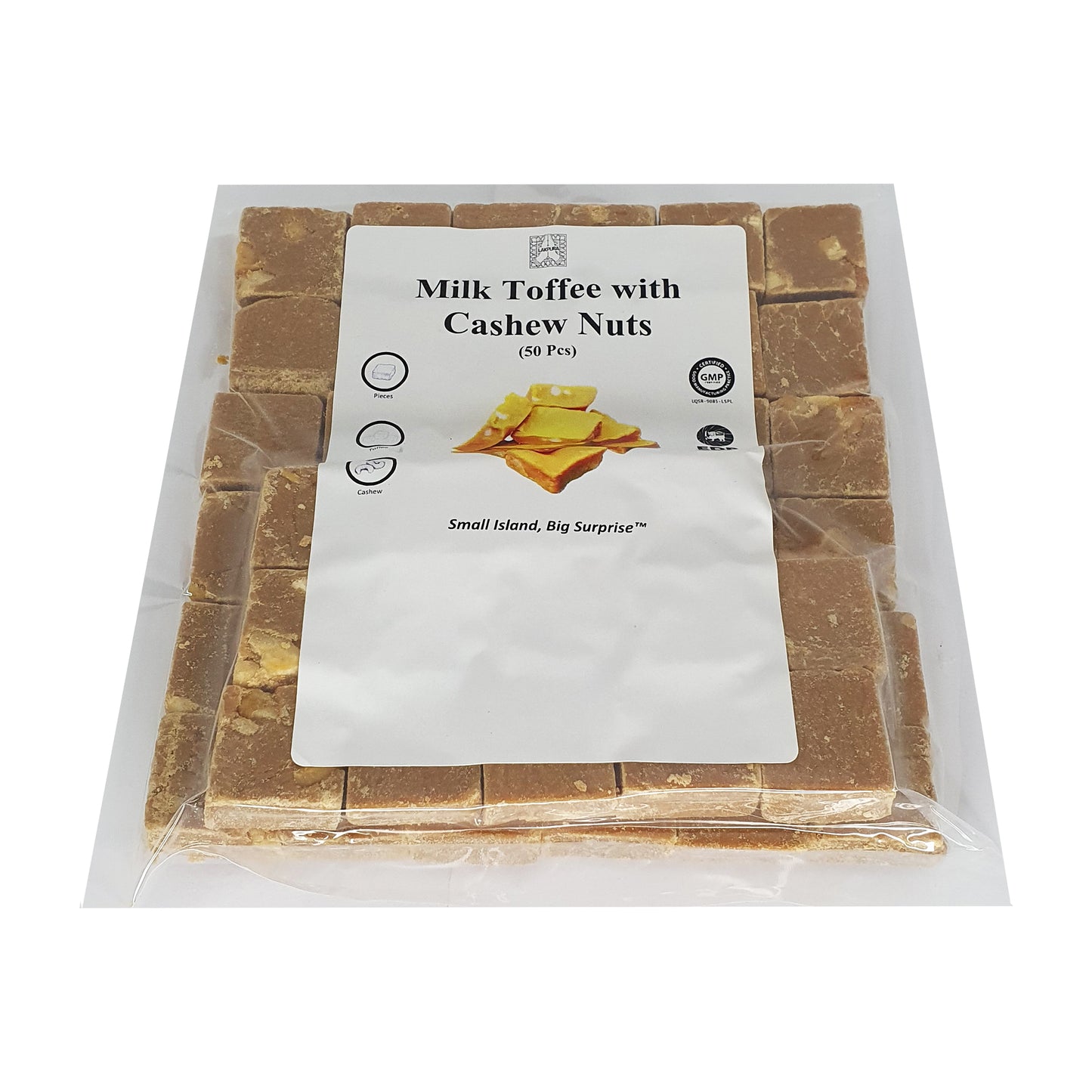 Lakpura® Milk Toffee with Cashew Nuts