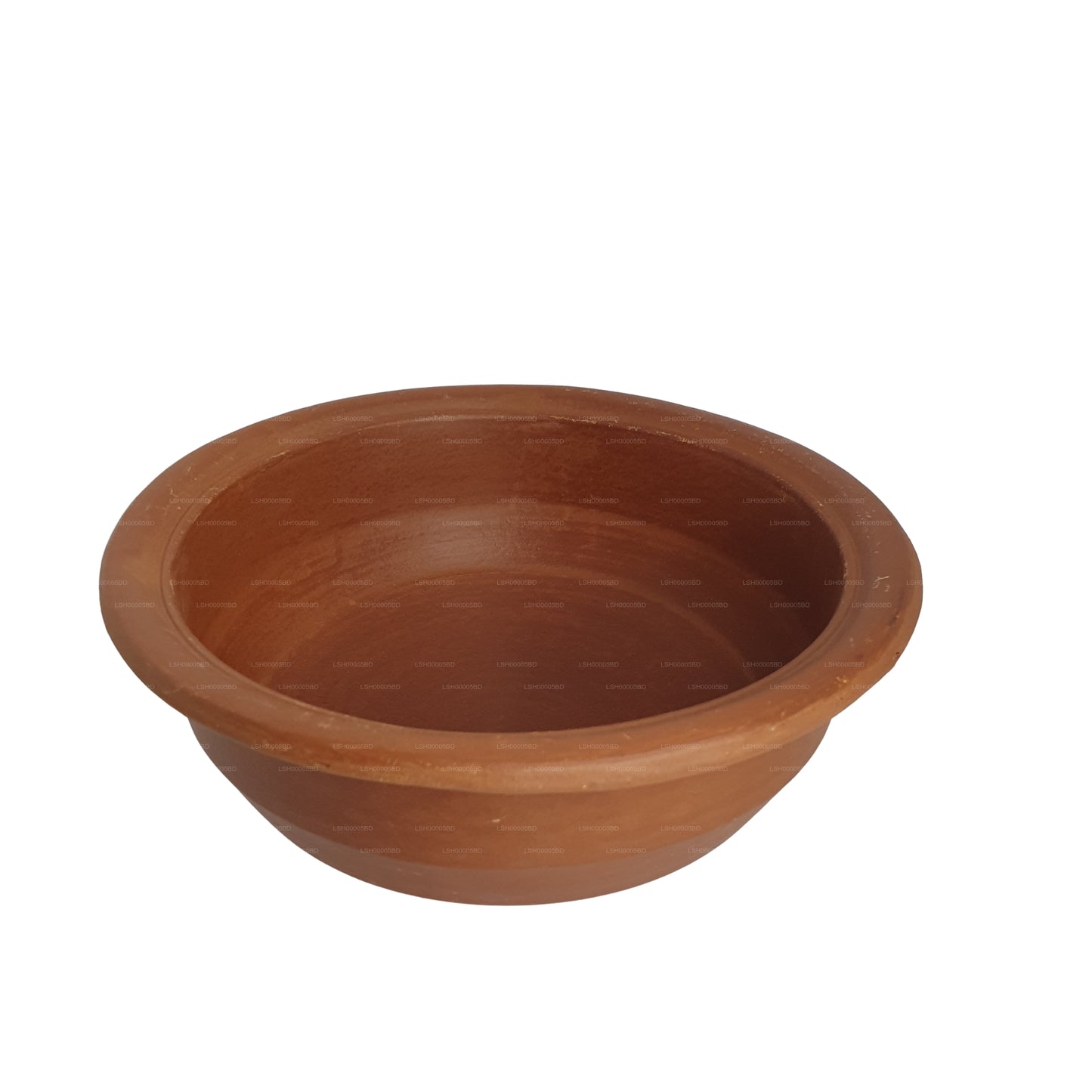 وعاء طيني مع غطاء