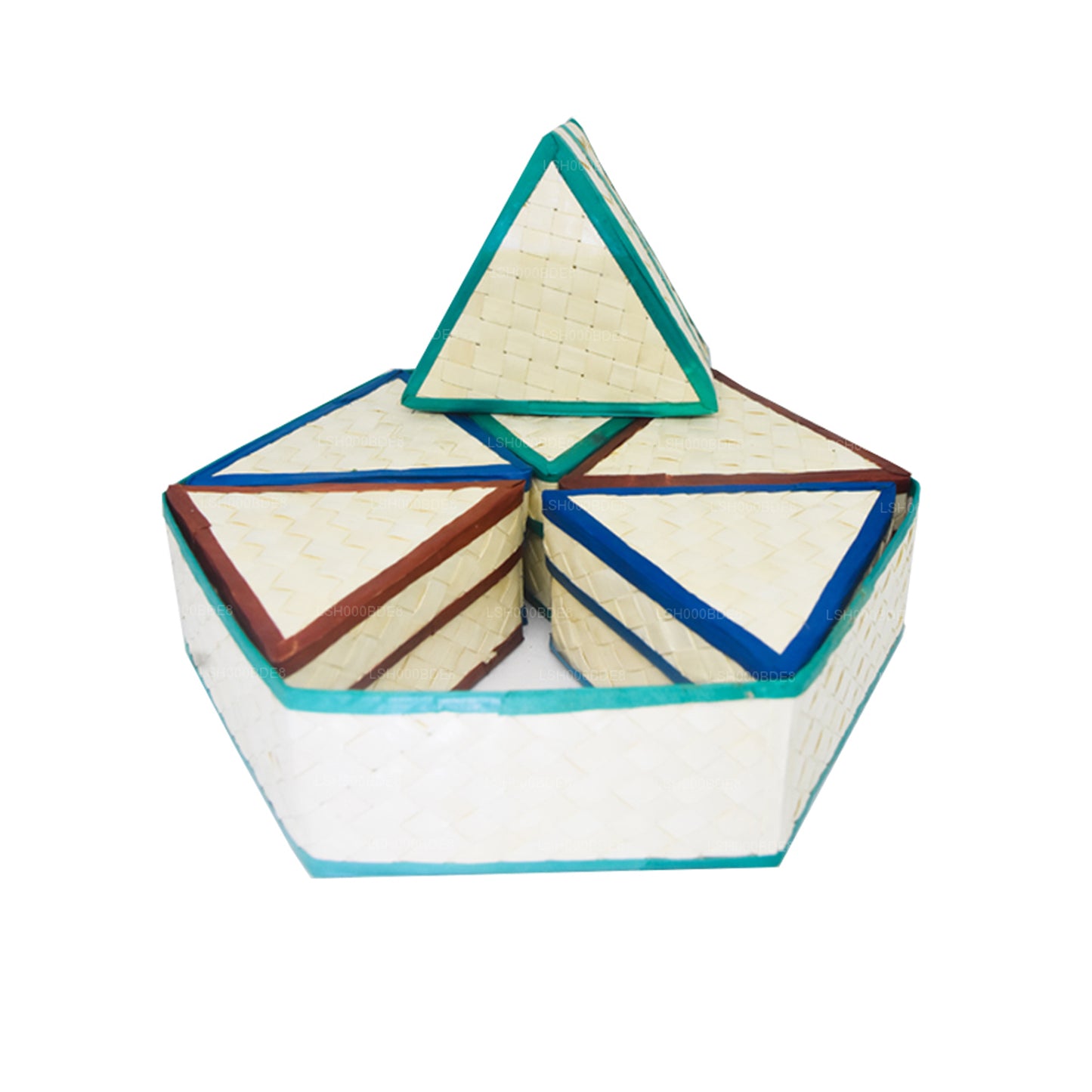 Lakpura Palmyrah Leaf Gift Box (Design D)