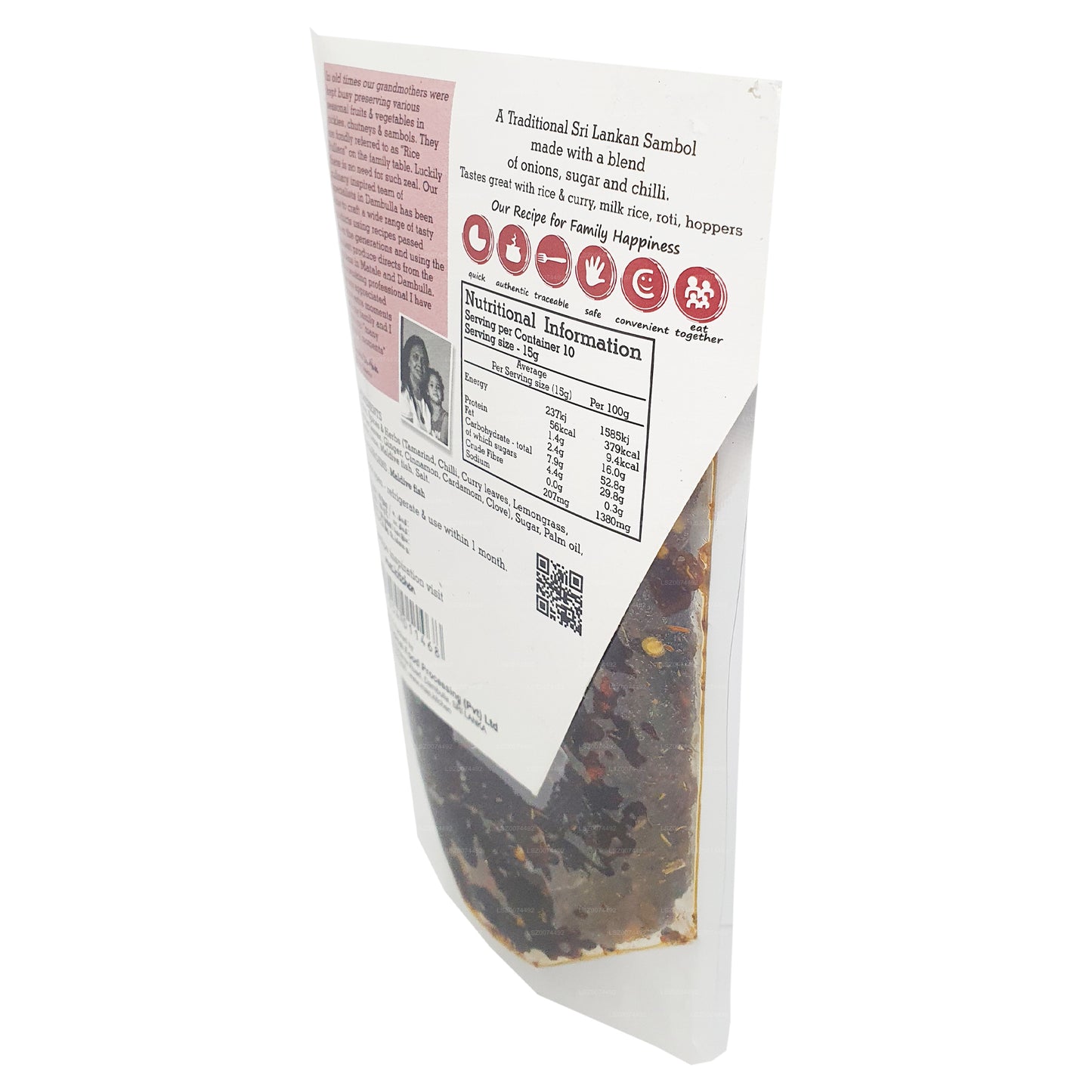 MA's Kitchen Happy Home Fried Seeni Sambal (150g)