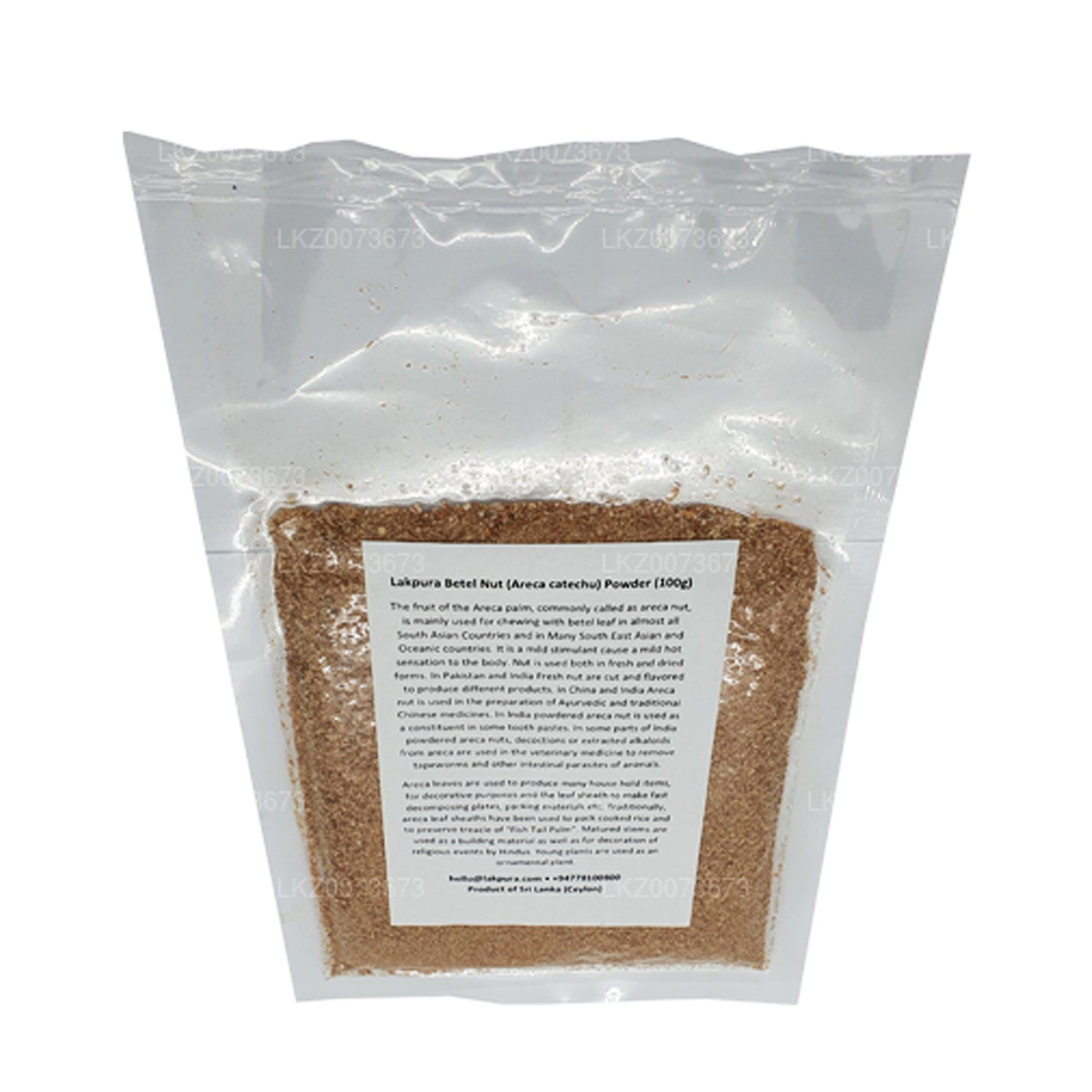 Lakpura® Betel Nut (Areca catechu) Powder