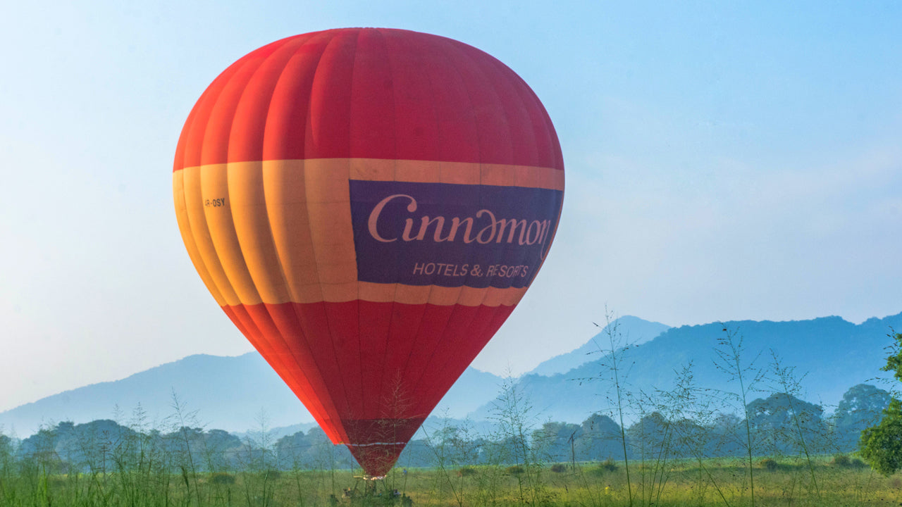 Hot Air Ballooning from Sigiriya