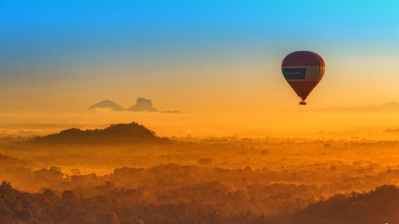 Hot Air Ballooning from Habarana