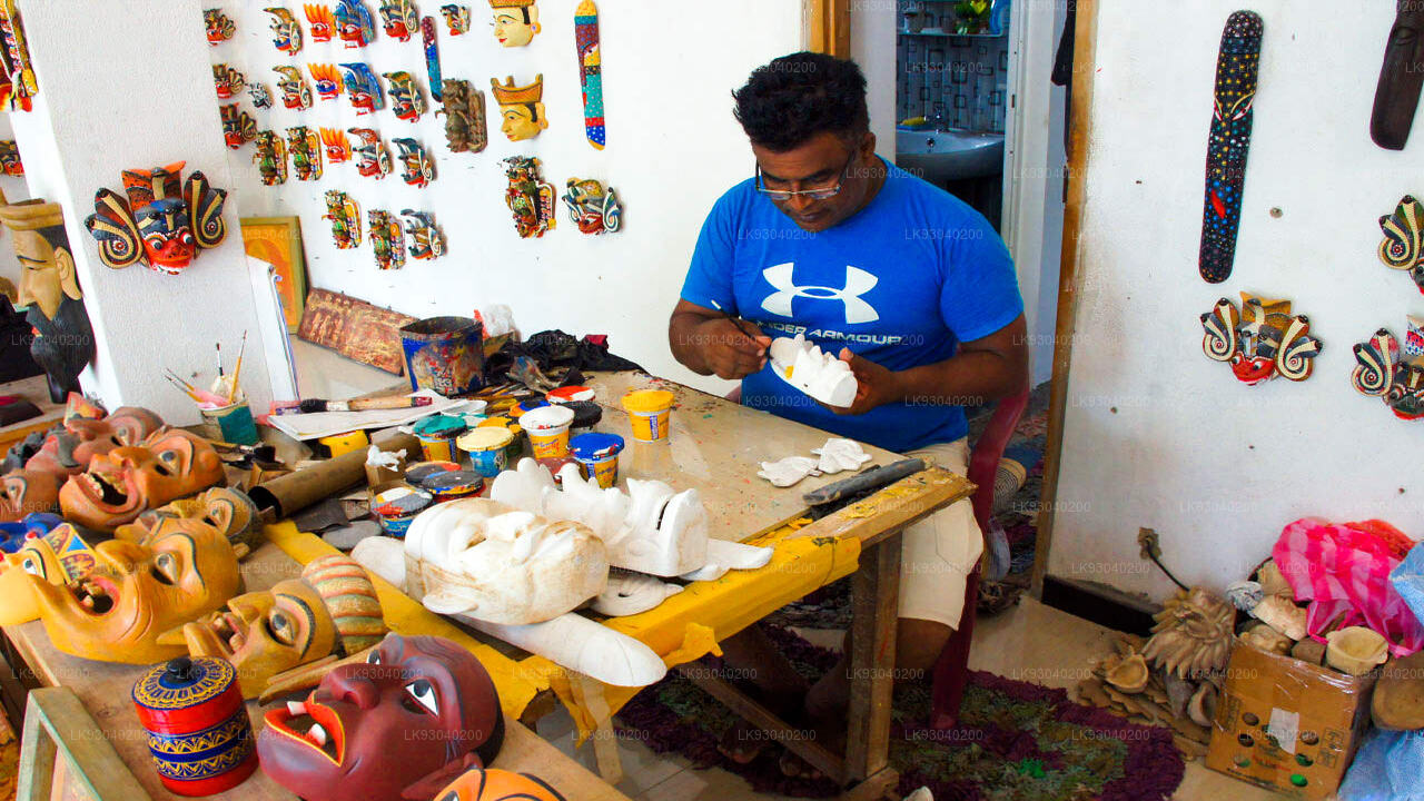 Mask Making Workshop from Weligama
