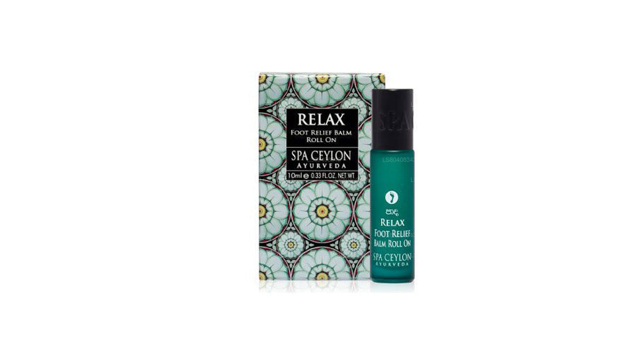 Spa Ceylon Relax Foot Relief Balm Roll On (10ml)