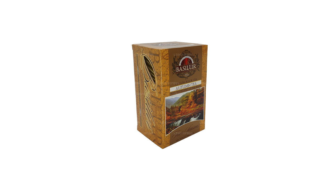 Basilur Four Seasons Autumn Ceylon Black Tea (50g) 25 Foil Enveloped Teabags
